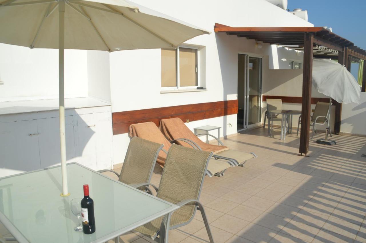 Ferienwohnung Kapparis Penthouse Paralimni Exterior foto